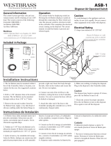Westbrass ASB-20 Installation guide