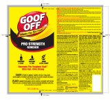 Goof Off FG655AM User manual
