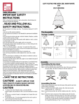 Home Accents Holiday W14L0525 Operating instructions