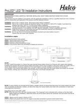 Halco Lighting Technologies T8FR15/835/BYP3/LED 82883 Installation guide