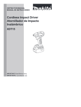 Makita CX300RB-XWT12ZB User manual