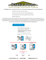 Battic Door Energy Conservation Products ACCover Operating instructions