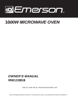 Emerson MW1338SB Owner's manual