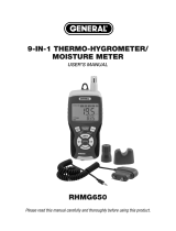 General Tools RHMG650 User manual