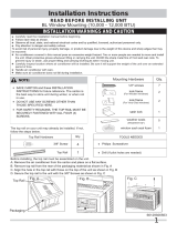Frigidaire FFRA1011U10 Installation guide