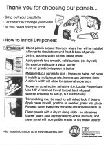 DPI DECORATIVE PANELS INTERNATIONAL HD18132481 Installation guide