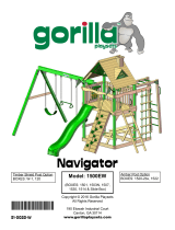 Gorilla Playsets Navigator Wood Roof Operating instructions