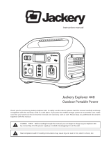 Jackery Explorer 440 User manual