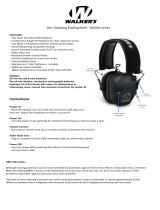 Walker's Game Ear GWP-RSEM-CARB Operating instructions