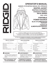 RIDGID R87025NK User manual
