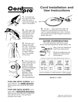 Cordpro CP100 Installation guide