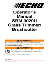 Echo SRM-3020U User manual