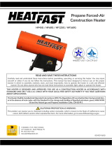 HEATFAST HeatFast Propane Forced Air Heater Series Owner's manual