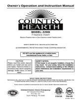 Country Hearth 2200I User manual