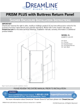 Dream Line E264072-134-06 Installation guide