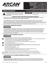 Arcan ALBJ12 User manual