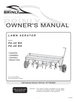 Brinly PA-40BH User manual