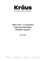 KRAUS KPF-1603SBBG-DP03SB Installation guide