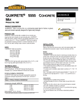 Quikrete 100750 Operating instructions