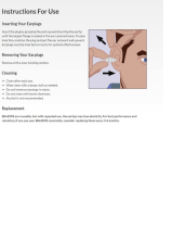 Etymotic Research ER20XS-SMF-P Operating instructions