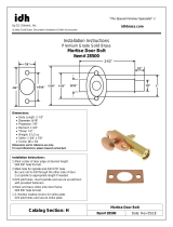 idh by St. Simons 28500-014 Installation guide