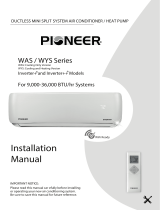 Pioneer WS009GMFI19HLD Installation guide