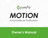 GreenTech Environmental pureAir MOTION - Black Pearl User manual