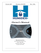 Humidex GVS-SD2-HEDX User manual