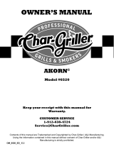 Char-Griller E56520 User manual