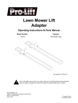 Pro-Lift T-5310 User manual