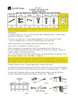 Lavish Home 63-17019-L-SI Installation guide