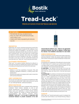 Tread-Lock TREAD-LOCK Installation guide