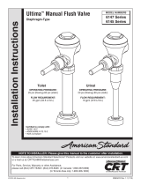 American Standard M954327-0070A Installation guide