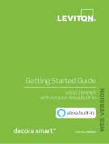 Leviton R01-DWVAA-1RW Operating instructions