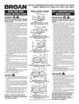 Broan 678 Installation guide