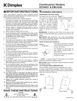 Dimplex EMC4240 User manual