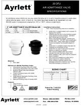 Ayrlett PT-300 Operating instructions