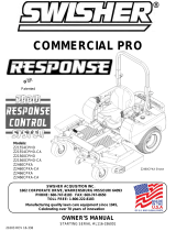 Swisher Z21554CPHO-CA User manual