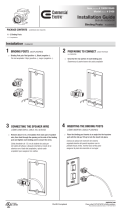 Commercial Electric5106-WH-BK/RD