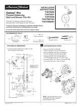 American Standard TU075508.278 Installation guide