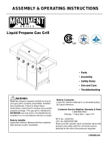Momument Grills 41847NG Owner's manual