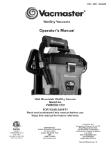 Vacmaster VWMB508 0101 User manual