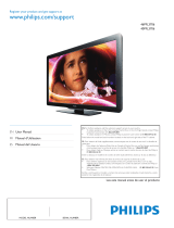 Philips 40PFL3706/F7 Operating instructions