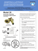 Woodford 30PX-22 Installation guide