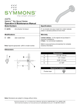Symmons 432TS-STN Installation guide