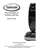 Ewbank FP1000 User manual