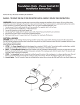 Air Vent LVKIT Operating instructions