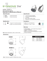 Symmons Industries 352SH Installation guide