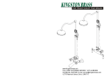 Kingston Brass HCCK6175 User manual