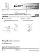 Commercial Electric 5037-WH Operating instructions